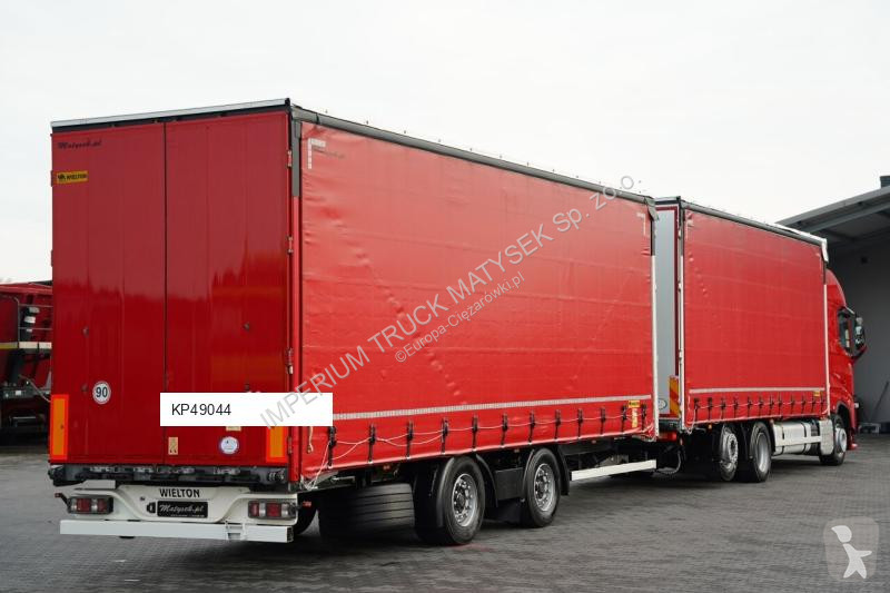 شاحنة Volvo FH 460 / ZESTAW TANDEM / 120 M3 /...