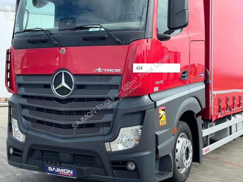 شاحنة مقطورة Mercedes ACTROS / ZESTAW TANDEM...