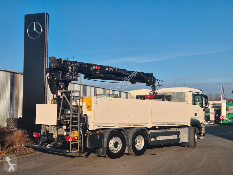 شاحنة MAN 26.460 6x2 Baustoff / Hiab 177 K