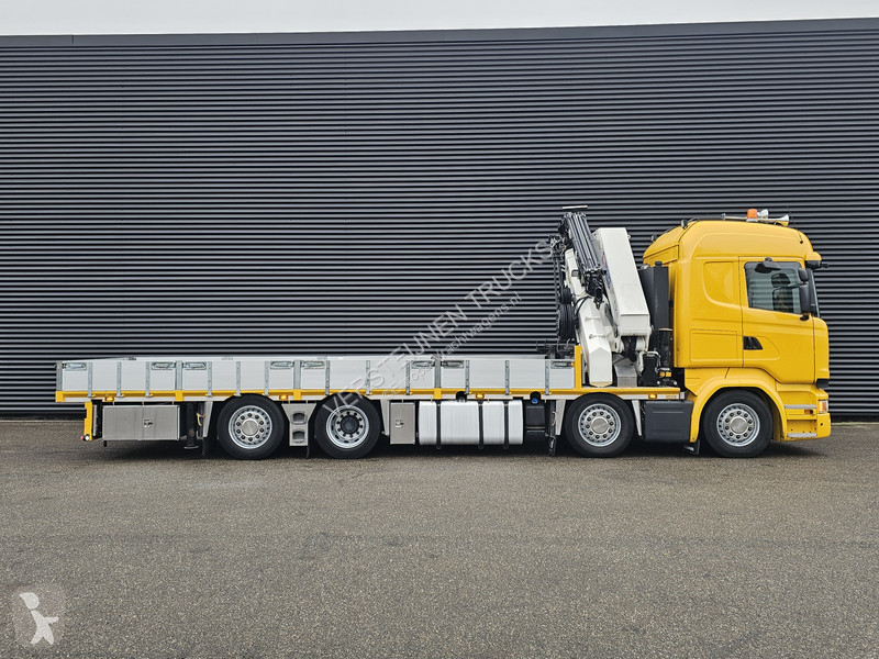 شاحنة Scania R490 8X2/6 / HMF 50TM + JIB / N-TRUCK