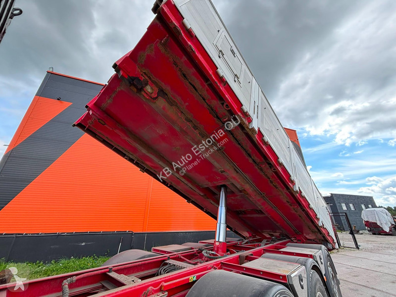 شاحنة Volvo 500 8x4*4 HIAB 144E-5 / BOX L=5992 mm