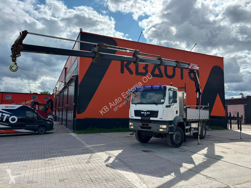 شاحنة MAN 18.340 4x4 HMF 1720-K5 / PLATFORM...