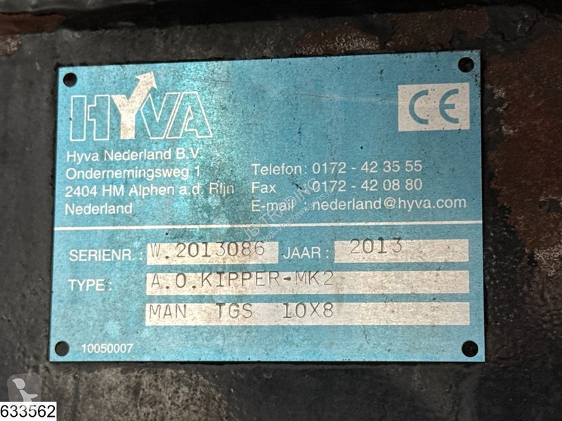 شاحنة MAN 49 440 10x8, EURO 5, Hyva, 24,6 m3