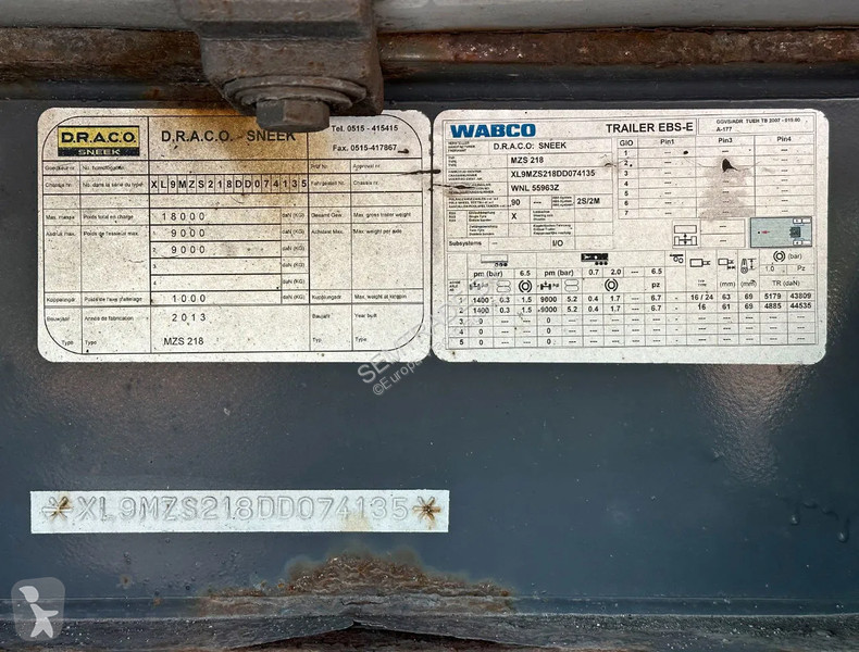 شاحنة DAF 480 FAR SSC 6X2 50 CC COMBI 2x LIFT...