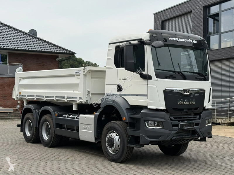 Lastbil MAN 33.440 MAN  33.440 6x6 3-Seiten-...