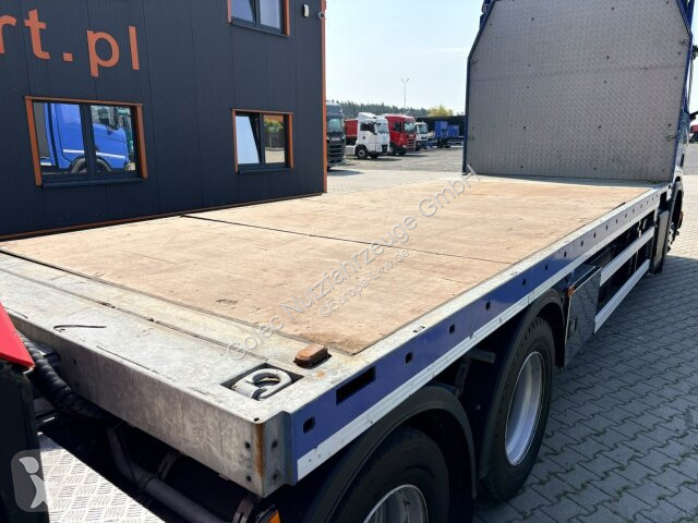 شاحنة Scania R500 6x4 Pritsche mit Kran...