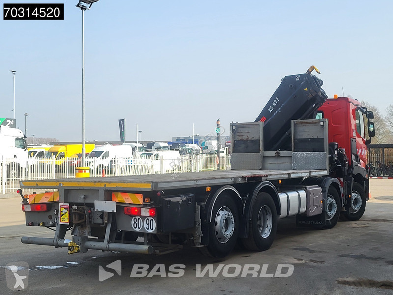 شاحنة Renault C 460 8X2 HIAB 477EP-2 HIPRO...