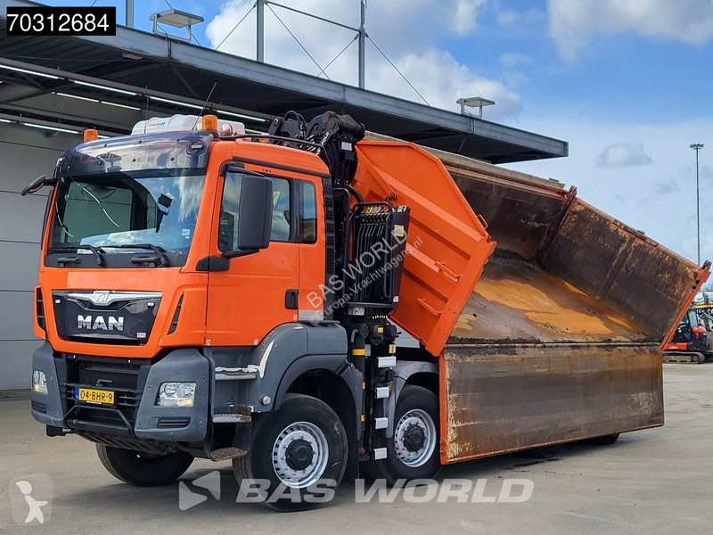 شاحنة MAN 41.440  8X8 Palfinger Q170Z Crane 8x8...