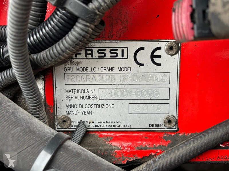 شاحنة Scania G 440 8x2*6 FASSI F800 + JIB /...