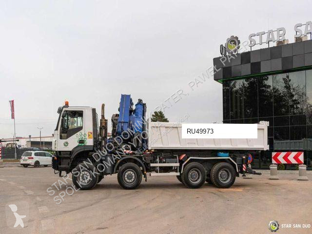 Kamión Iveco TRAKKER 450 8x8 PM 85SP Crane...