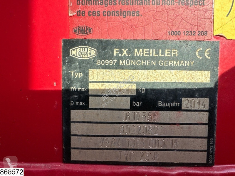 شاحنة Mercedes 3245 8x4, Euro 6, steel...