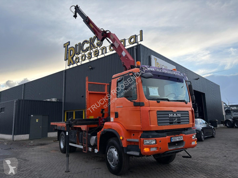 شاحنة MAN +4x4 + HMF 1460 + euro4