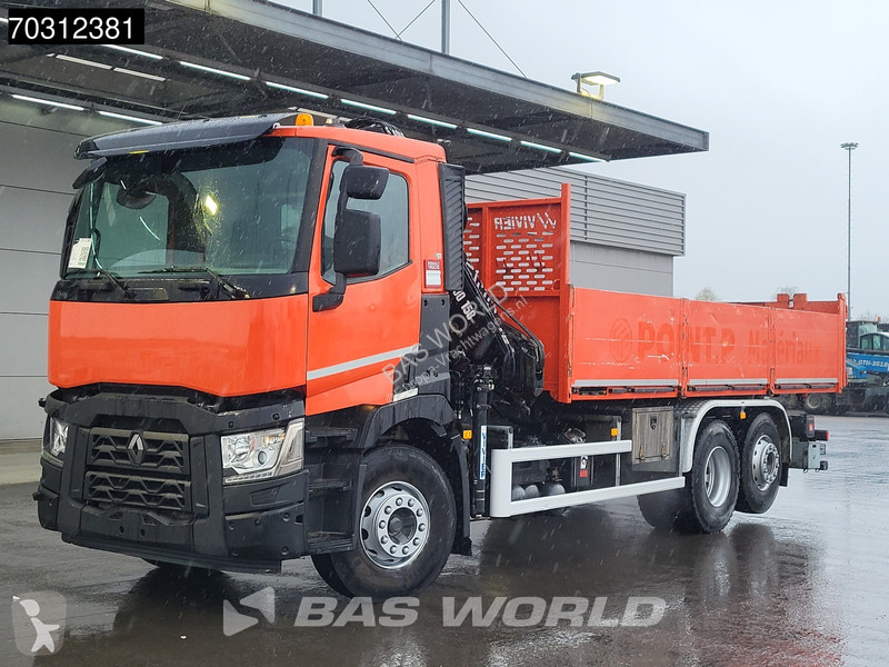 شاحنة Renault C 430 6X2 HIAB X-HIDUO 158BS-3...