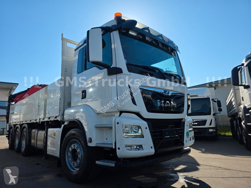 Lastbil MAN TGS / 8X4 / 28m Kran Fassi 365 +...