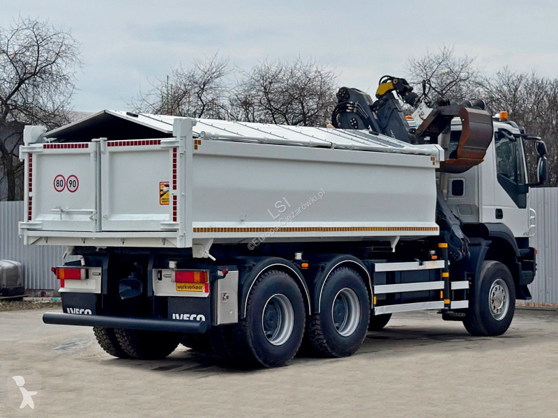 شاحنة Iveco TRAKKER 410*KIPPER 5,10*PK EPSILON...