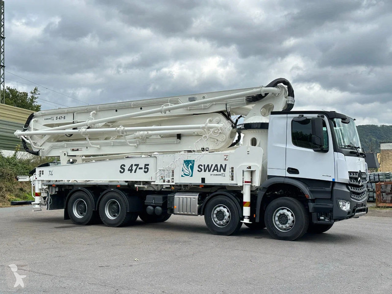 Beton Mercedes 4142 5 4142 8x4 SWAN TSP 47-5...