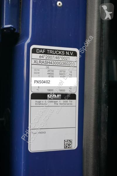 شاحنة DAF XF / 480 / ACC / EURO 6 / SSC / MEGA...