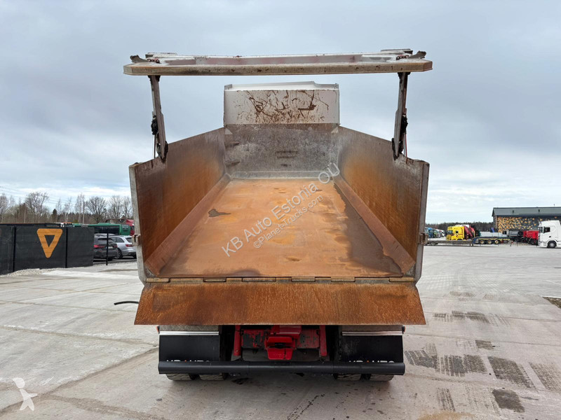 شاحنة Scania R 520 8x4 RETARDER / FU STEE / BOX...