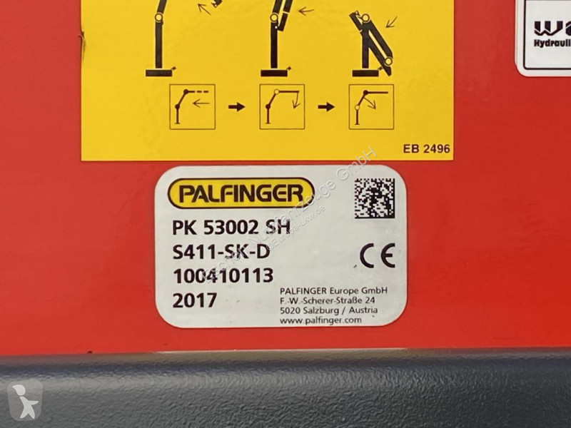 شاحنة MAN TGX LL Palfinger PK 53002SHB aus 2017