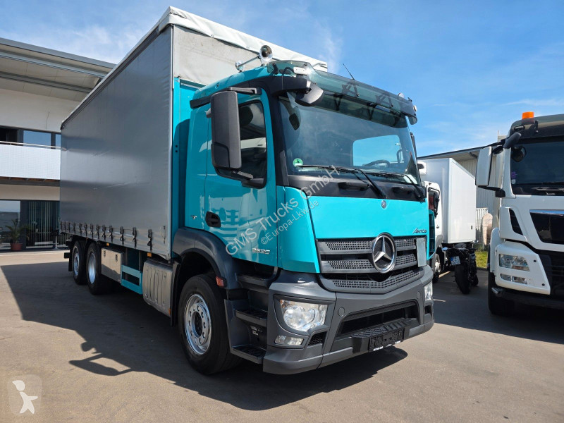 Camion Mercedes 2536 / Schiebe Plane / WENIG KM