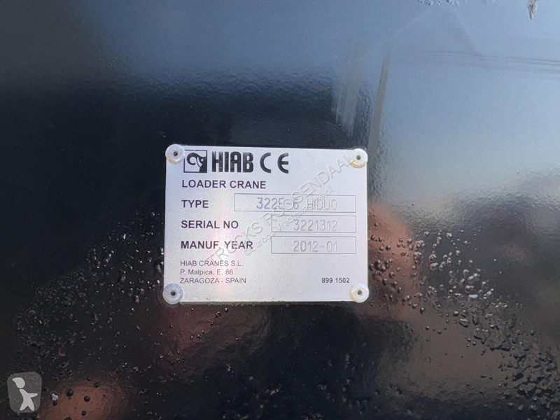 شاحنة Volvo 460 + HIAB 322E-6 HI DUO + REMOTE +...