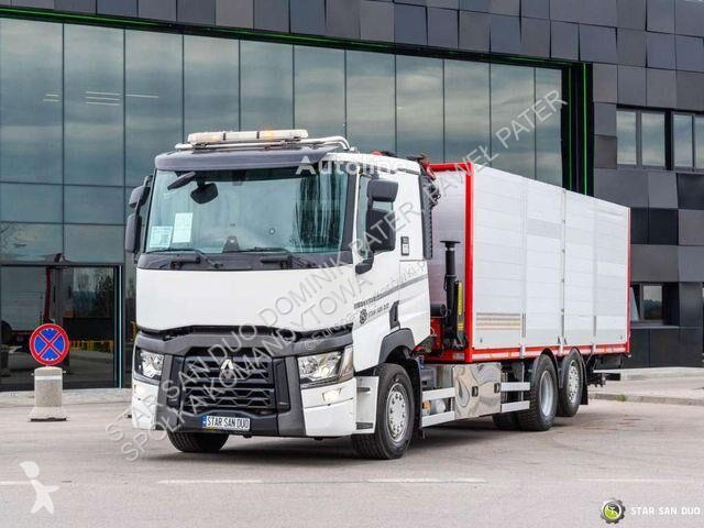 شاحنة Renault T430 6X2 PALFINGER PK14.501 SLD...