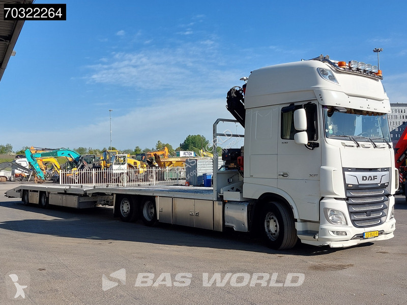 شاحنة DAF 530  6X2 NL-Combi HMF 1120 K-RC Kran...