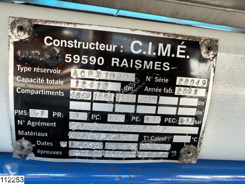 شاحنة Renault 270 Dxi 4x2, EURO 3, ADR, 12.412...