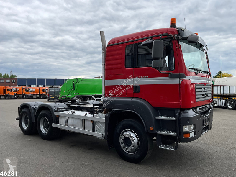 شاحنة MAN 33.440 6x4 Manual Full steel Kipper...