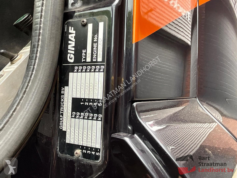 Lastbil Ginaf X 4243 TS 8x4 met 30t NCH...