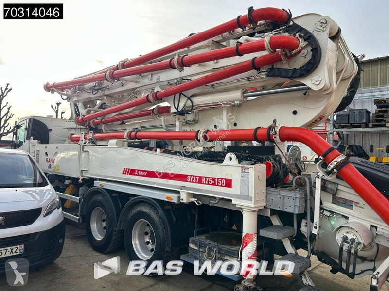Beton Volvo 380 6X4 Sany SY37 RZ5-150 concrete...
