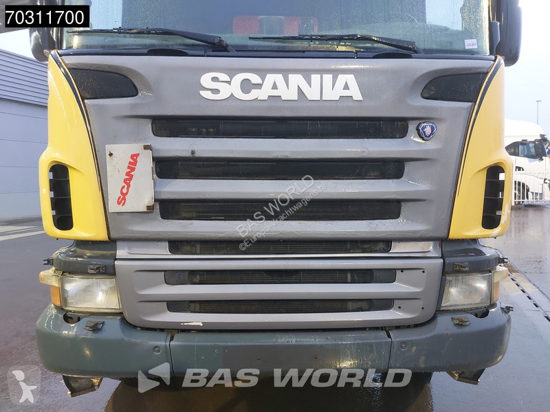 شاحنة Scania 420  8X6 8x6 18m3 KH Kipper Steel...