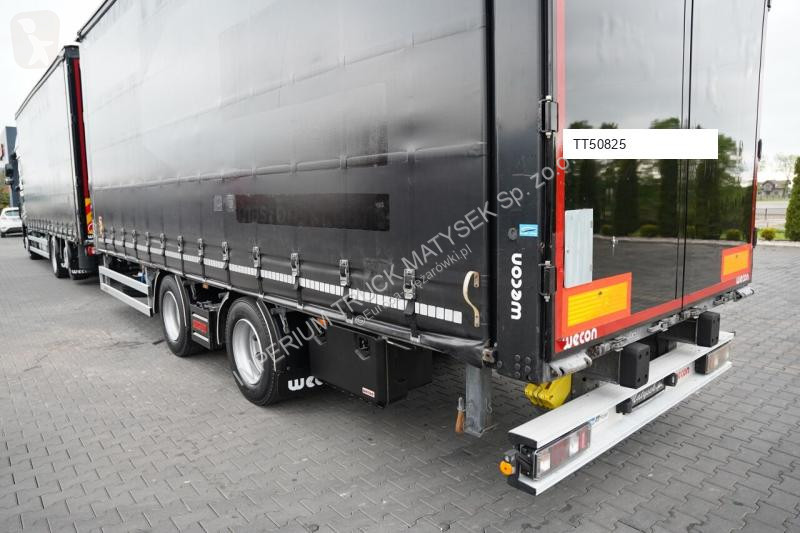 شاحنة مقطورة DAF XF 480 / ZESTAW TANDEM 120 M3...