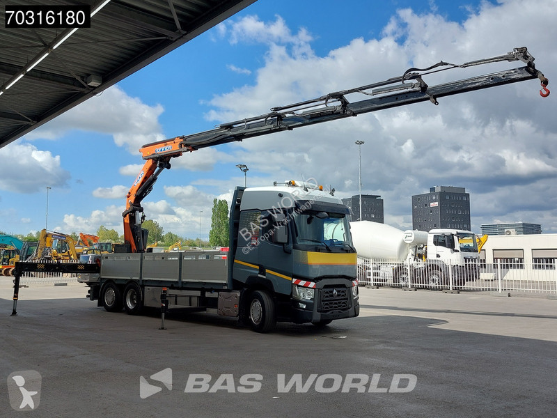 شاحنة Renault T 460 6X2 EFFER 395/5S + JIB 4S...