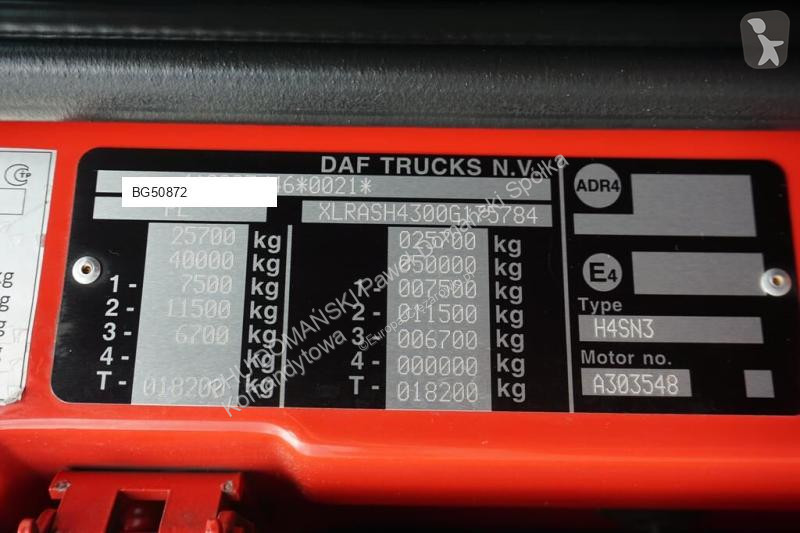 شاحنة مقطورة DAF / TANDEM,