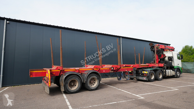شاحنة Volvo 460 6x4 combi with Palfinger SRX 47...