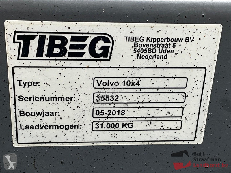 Lastbil Volvo FM 460 10x4 bladgeveerd met...