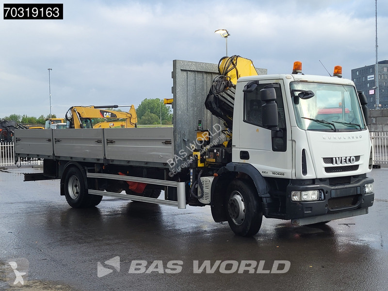 شاحنة Iveco 160E280 4X2 Hyva V911 3S Crane Kran...