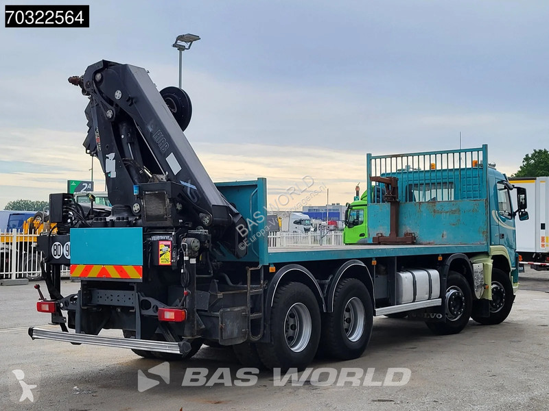 شاحنة Volvo 400 8X4 HIAB 211 EP-5 HIDUO Kran...