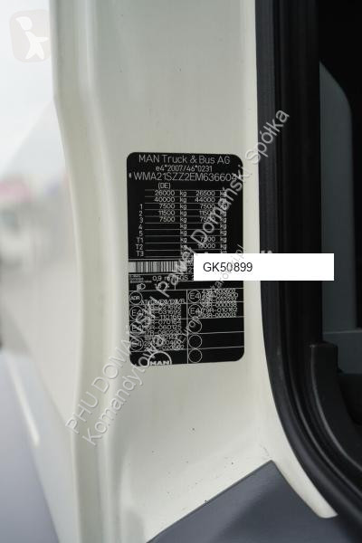 شاحنة MAN TGS / / E 5 / RETARDER / PEŁNY ADR /...