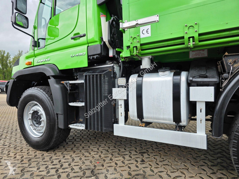 شاحنة Unimog U 430 / 4x4 / Getreide Kipper /...