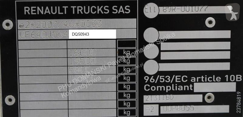 Камион Renault D 16 / 240 / ACC / E 6 /...
