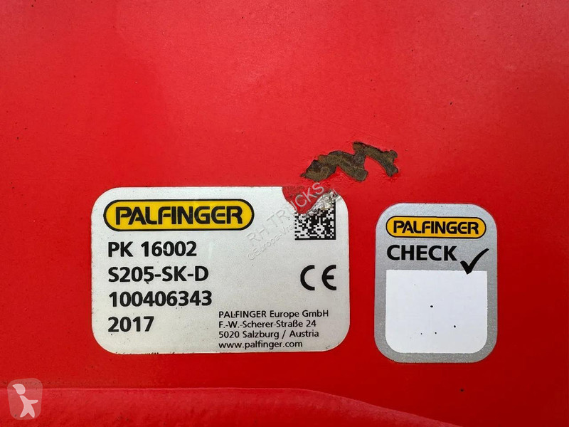 شاحنة Renault T HIGH 520 6X2 EURO 6 + PALFINGER...