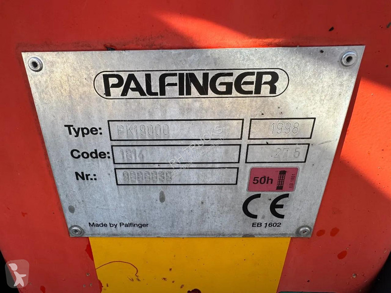 شاحنة Ginaf M 3232 S 6X2 - EURO 2 + PALFINGER...