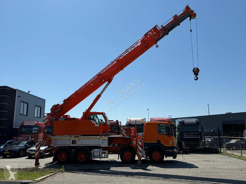شاحنة Scania P380 8X4 + FAUN HK40 + FYJIB +...