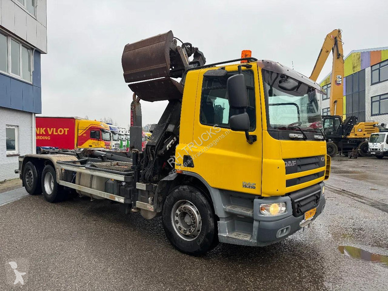شاحنة DAF 75310 6X2 EURO 5 HMF 1244 Z2 + REMOTE...