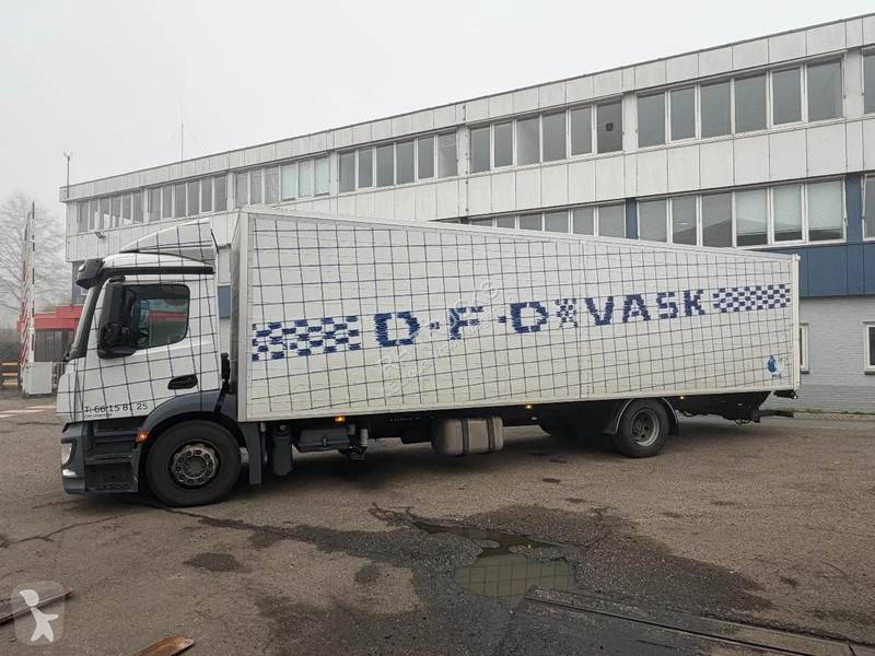 شاحنة Mercedes 1827 4X2 EURO 6 GESLOTEN BOX MET...