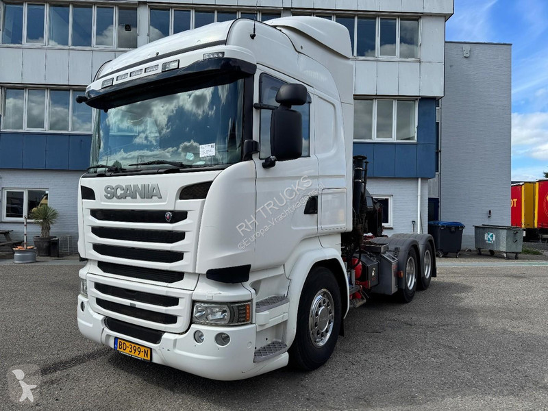 شاحنة Scania R450 6X2 EURO 6 - HIAB 211 E-5