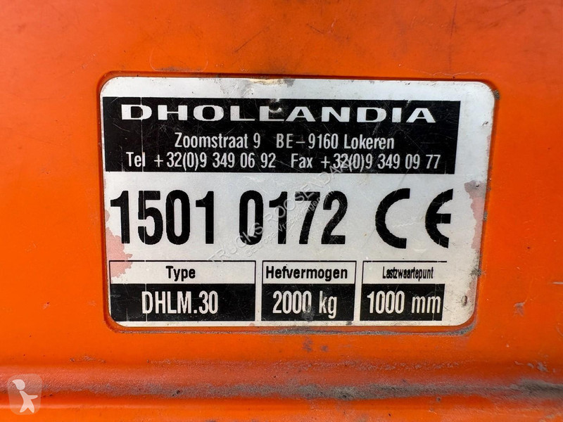 شاحنة DAF 310 + 19T + DHOLLANDIA lift + EURO 6...