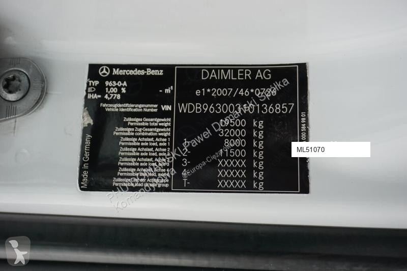 Камион Mercedes ANTOS / 1830 / EURO 6 /...